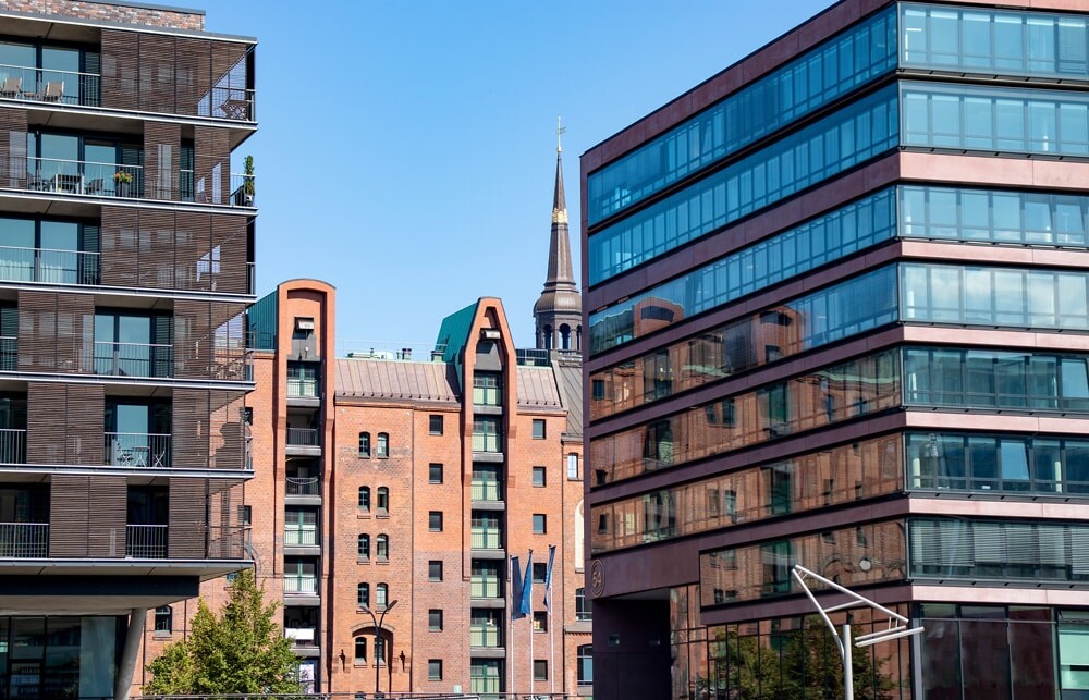 moderne Wohnung in Hamburg