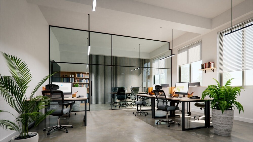 modernes Büro